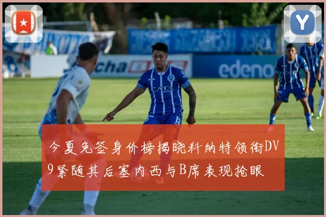 今夏免签身价榜揭晓科纳特领衔DV9紧随其后塞内西与B席表现抢眼